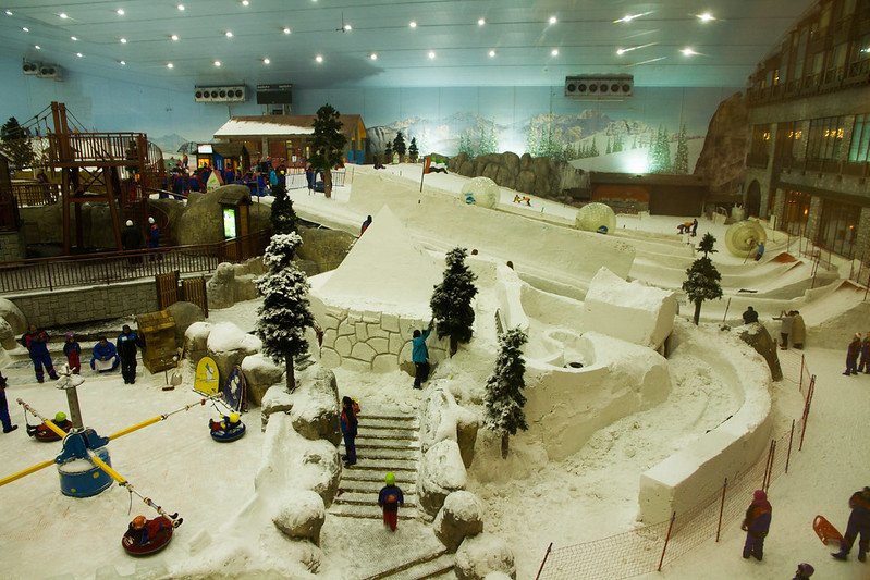 snow indoor