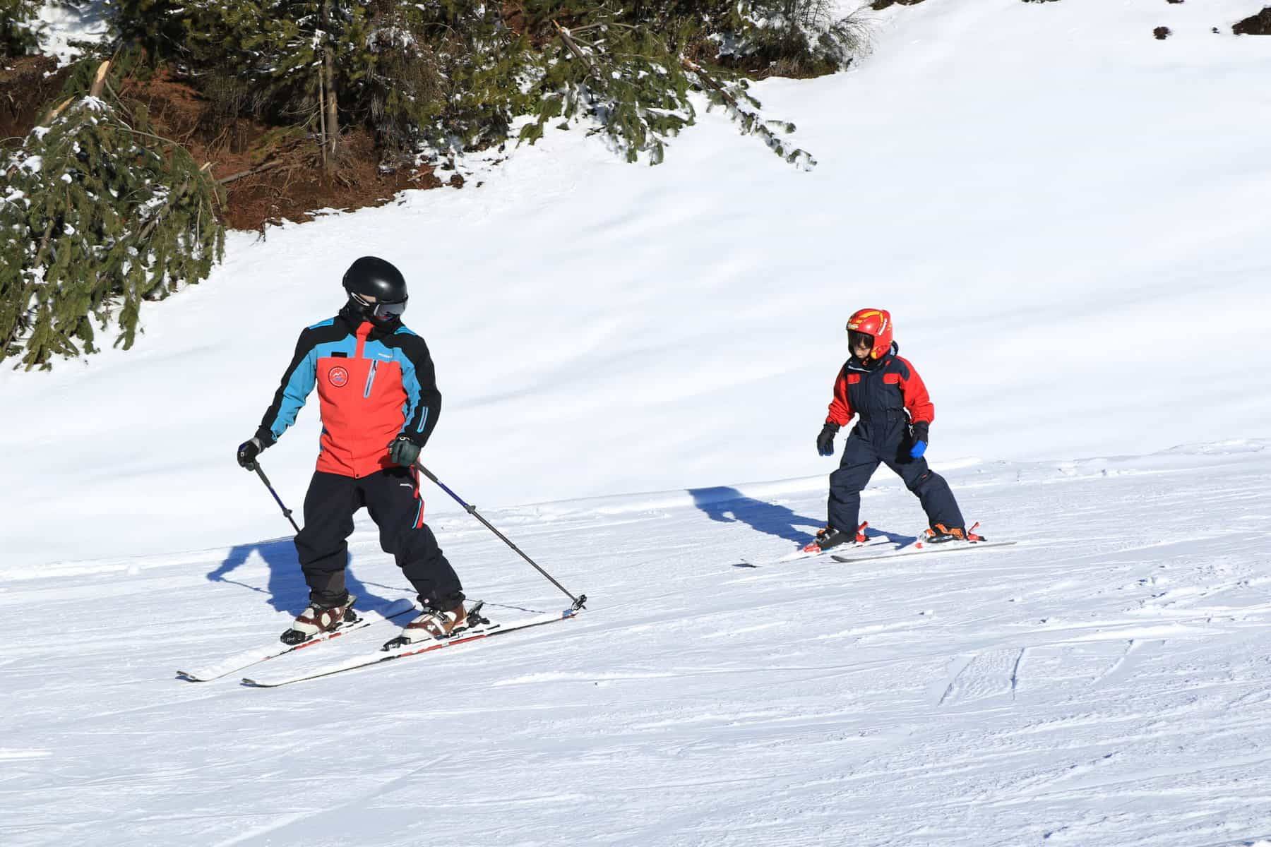 ski lesson